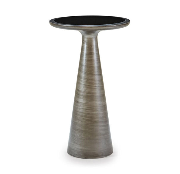Addie Pull Up Table - Pewter