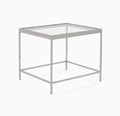 Vienna Side Table - Polished Stainless Steel