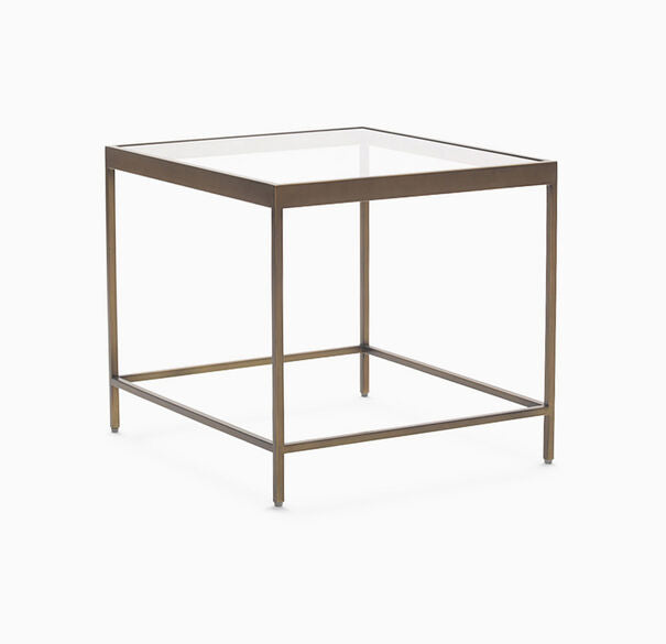 Vienna Side Table - Antique Brass
