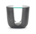 Soleil Pull Up Table - Pewter