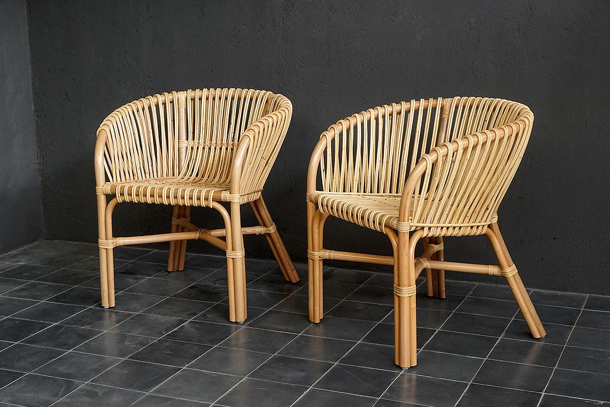 Arumi Rattan Bucket Chair