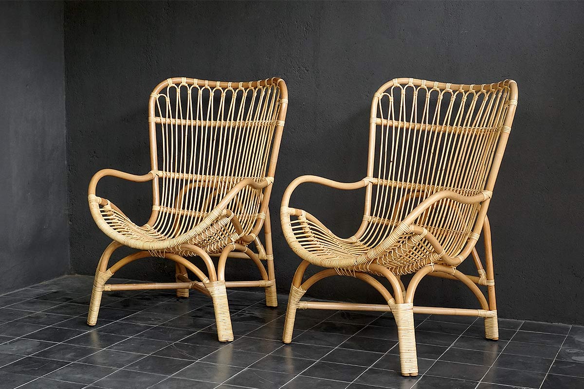 Bali Rattan Butterfly Armchair