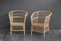 Melayu Rattan Barrel Chair