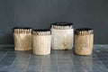 Maura Teak Stool – Woven Seat