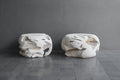 Teak Root Round Stool – Weathered