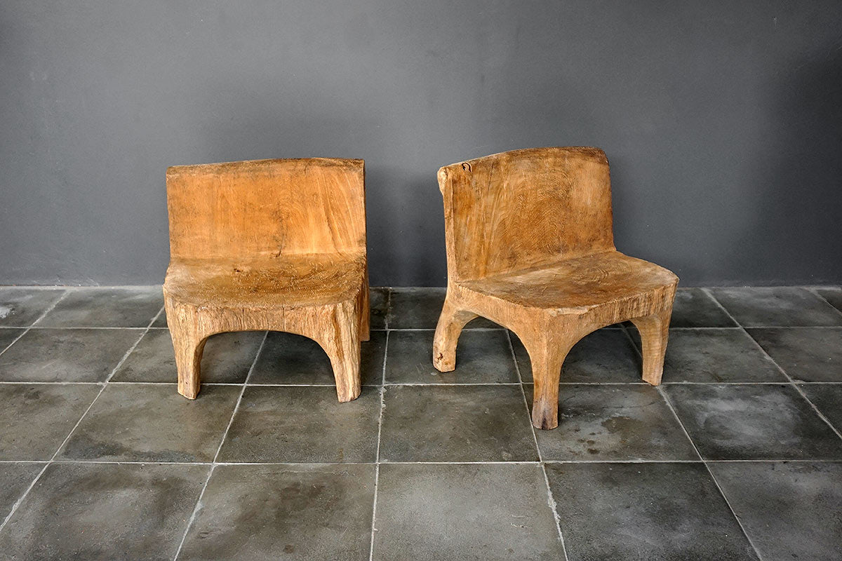 Antique Sasak Low Chair