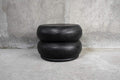 Dolma Side Table – Cracked Black Finish