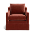 Gigi Skirted Swivel Chair