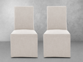 Mindy Sunbrella Slipcover Dining Chair (Set of 2) - Gray