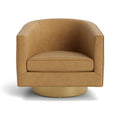 Bianca Leather Swivel Chair