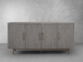 Luna Console - Gray