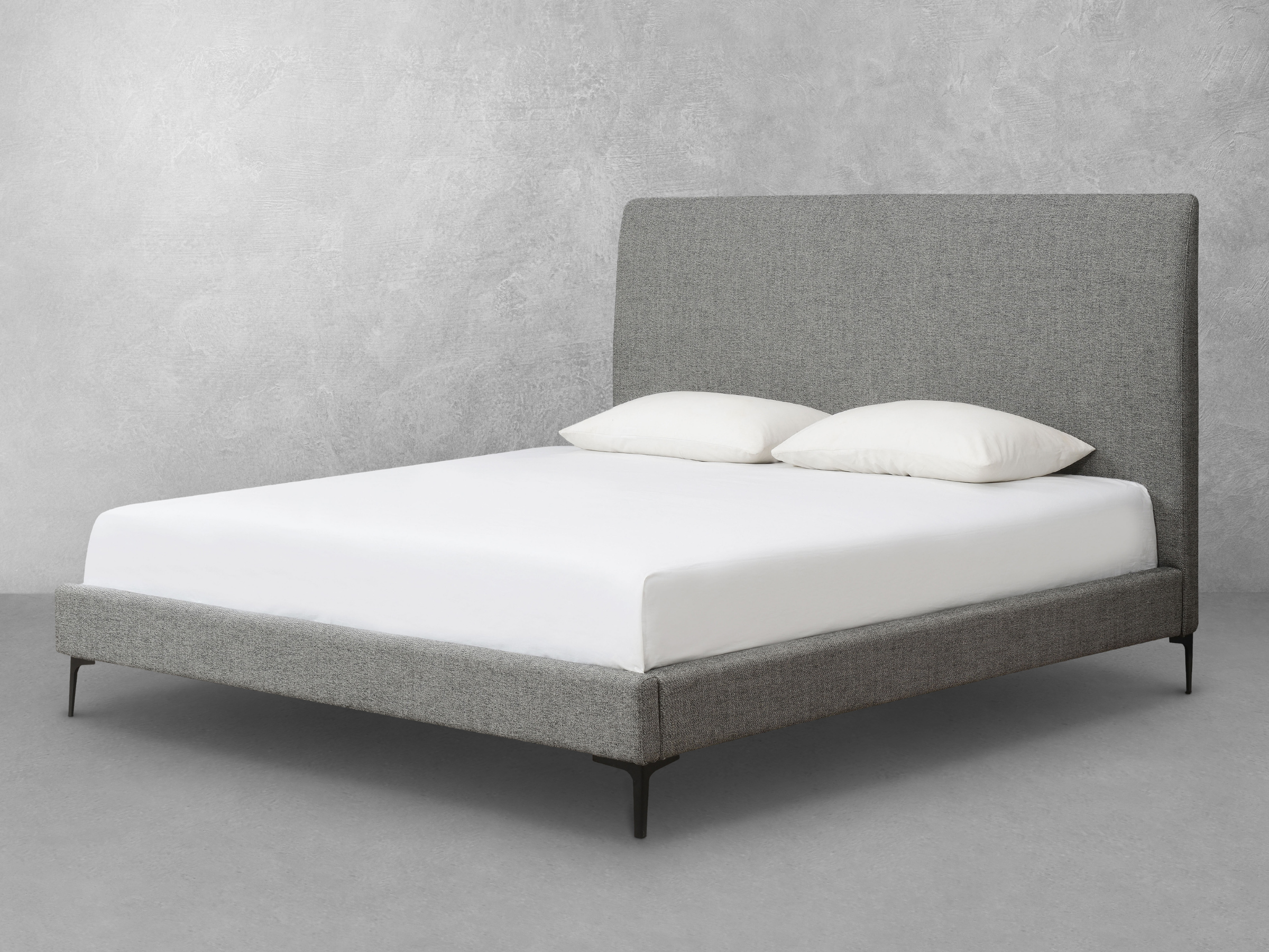 Evella Upholstered Bed - Gray - King