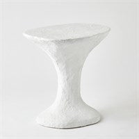 Primitive Accent Table-Soft White