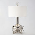 Fat Nickel Twig Table Lamp