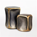 Formation Accent Table-Black/Gold-Lg