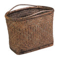 Maples Rattan and Bamboo Antique Basket