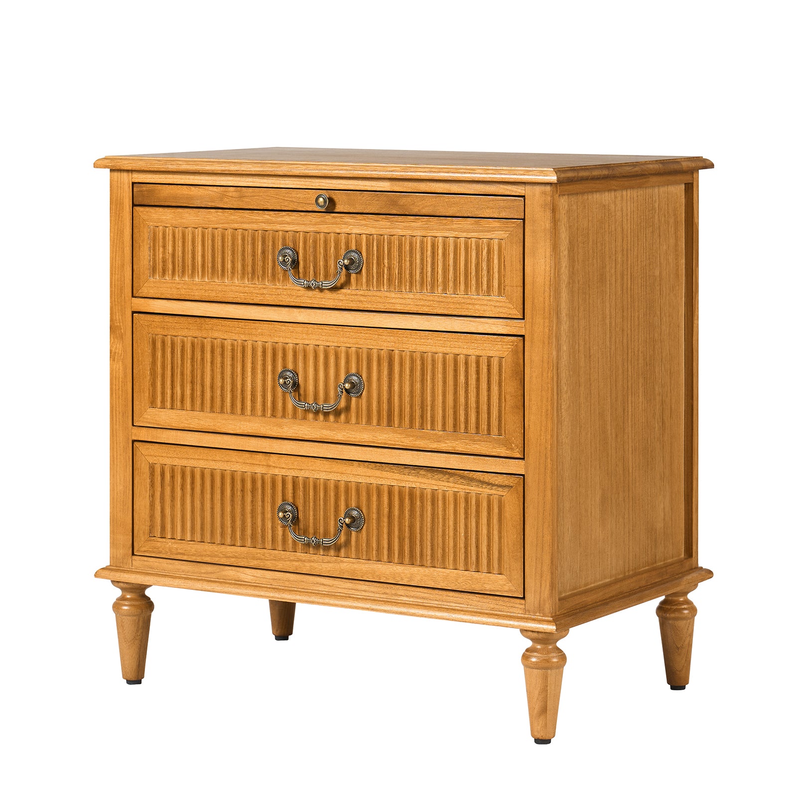 Ove 3-Drawer Nightstand
