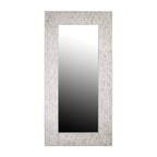 Fulton Leaning Mirror, 78.75"H, Whitewash