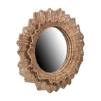 Shine Woven Wave Frame Mirror, 35"W, Natural