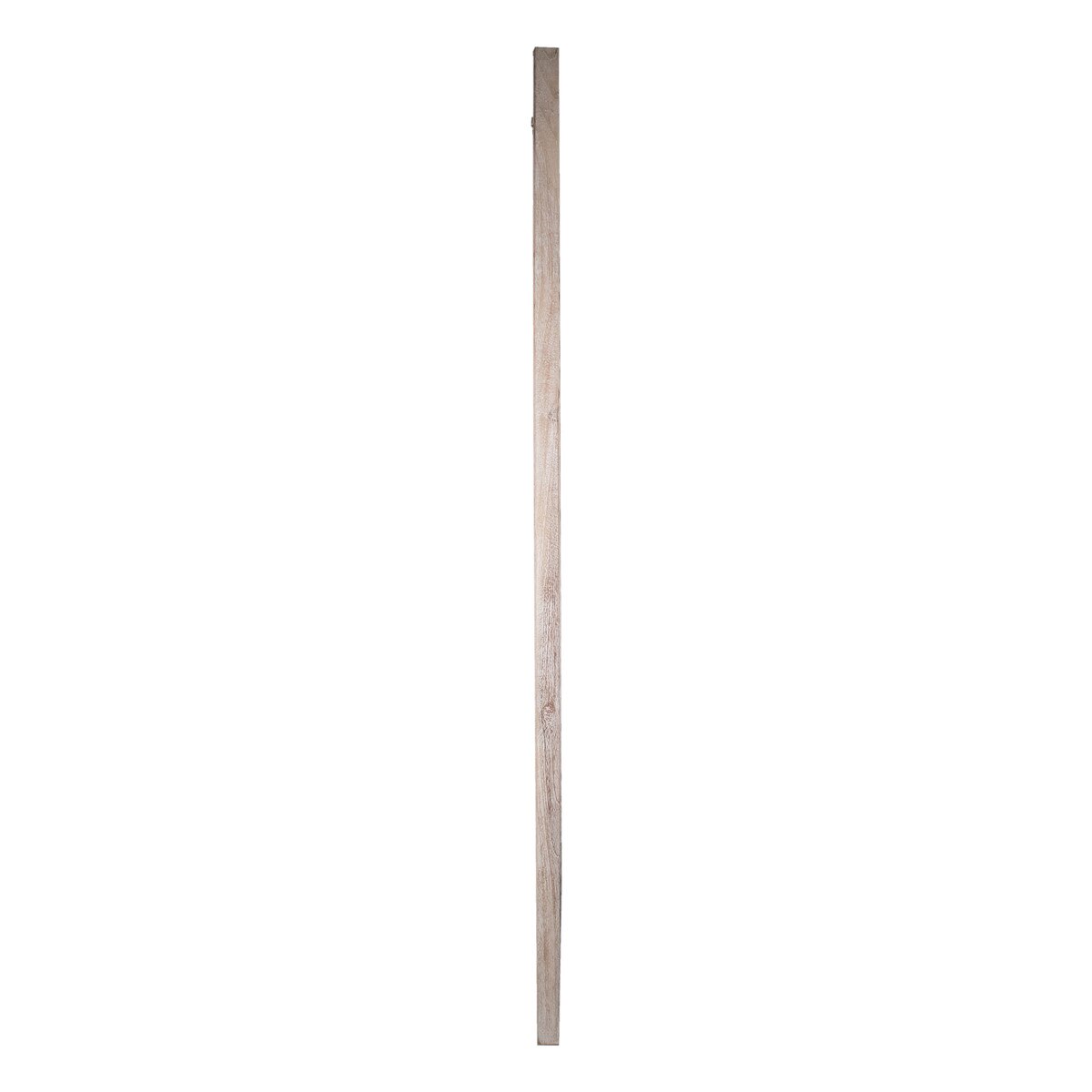 Coconut Shell Stone Finish Frame Large Floor Mirror, 78"H, Whitewash