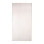 Coconut Shell Stone Finish Frame Large Floor Mirror, 78"H, Whitewash