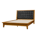 Walter Solid Wood Platform King Bed