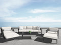 Belamar 6-pc Seating Set - White