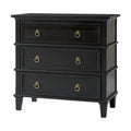 Lev 3-Drawer Nightstand