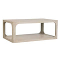 Archie Coffee Table, 47"W, Brushed White
