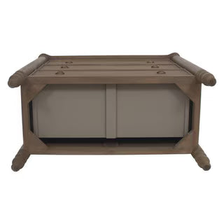 New Ashford 3 Drawer Dresser, 31.5"W, Chestnut Brown