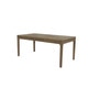 Norah Extendable Dining Table, 71-86.75"W, Brown