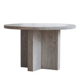 T Base 48 DIA. (Reclaimed Elm)