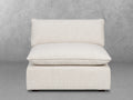 JoJo Fletcher Luxe Boucle Armless Chair, Oat