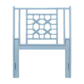 New Lattice Twin Headboard, 41.5"W, Blue
