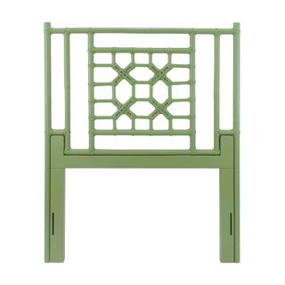 Lattice Twin Headboard, 41.5"W, Green