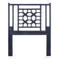 Lattice Twin Headboard, 41.5"W, Navy