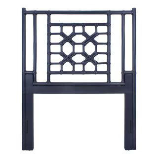 Lattice Twin Headboard, 41.5"W, Navy