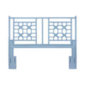 New Lattice Full/Queen Headboard, 64.25"W, Blue