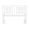Lattice Full/Queen Headboard, 64.25"W, White