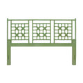 Lattice King Headboard, 78.75"W, Green