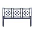 Lattice King Headboard, Navy