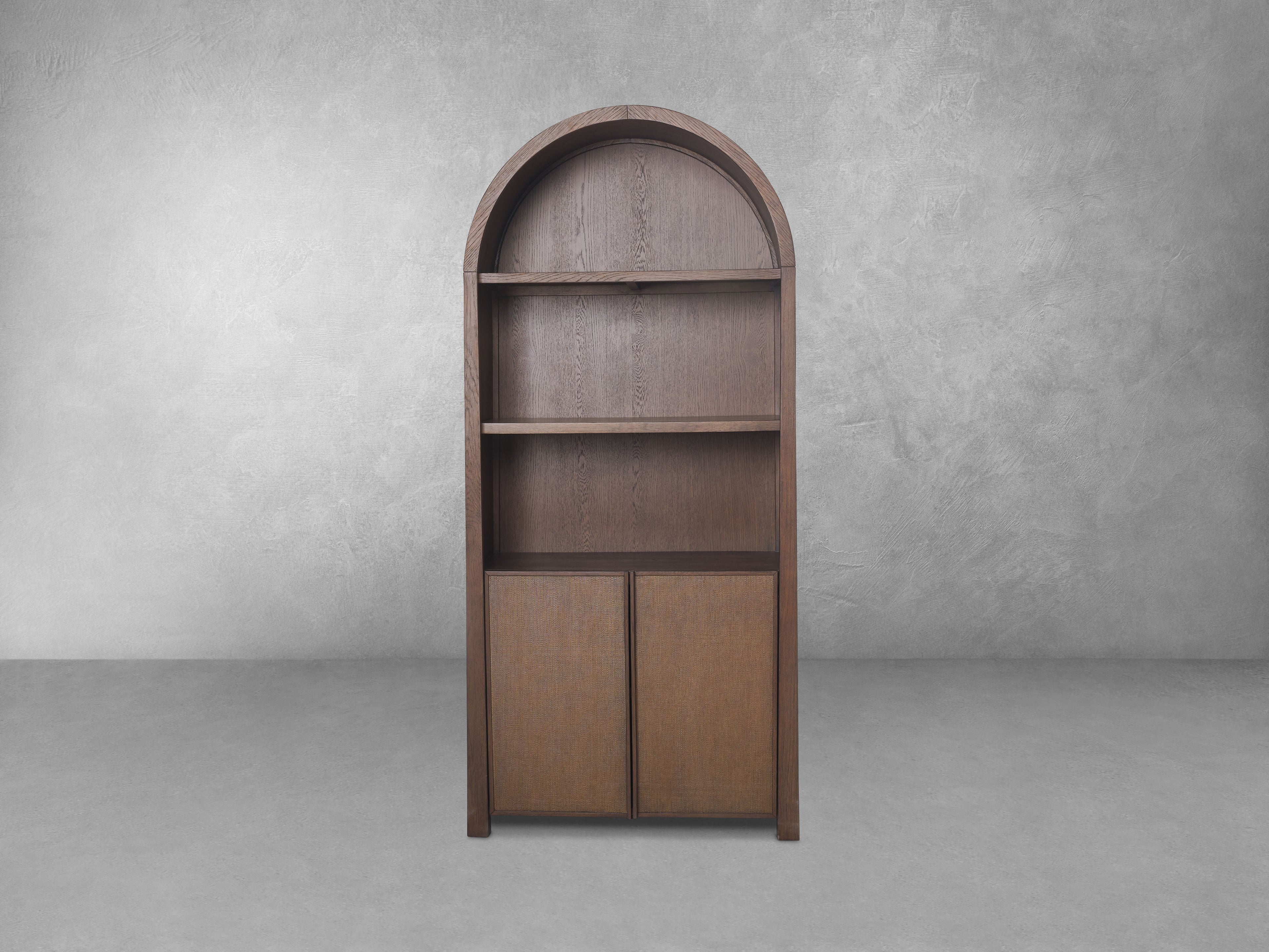 JoJo Fletcher Sawyer Curved Open Bookcase