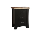 Highlands 3 Drawer Nightstand