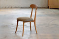 Navi side chair made of reclaimed Teak