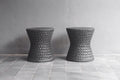 Ikat Hand Carved Suar Stool