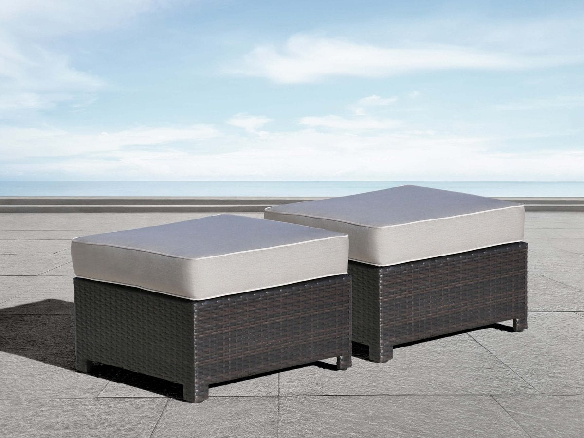 Monaco Ottoman (2-pack) - Gray