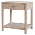 Indigo Road by Egypt Sherrod Gia Raffia Single Drawer Nightstand, 26"H, Natural