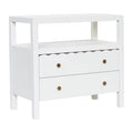 New Maribelle Scallop Nightstand, 28"W, Off-White