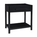 Sophie 1 Drawer Nightstand, Black