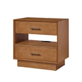 Peter 2-Drawer Nightstand with Built-In Outlets